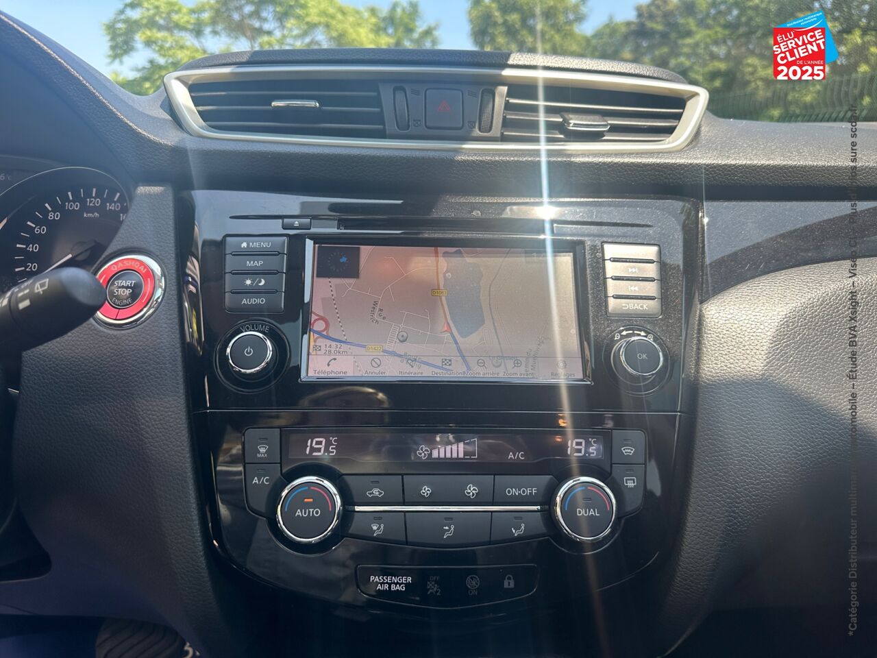 Véhicule d'occasion NISSAN QASHQAI 1.5 DCI 115CH TEKNA+ DCT 2019 EURO6-EVAP chez Nissan Qashqai occasion