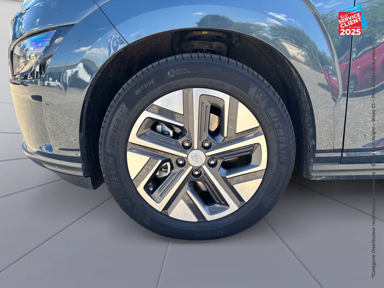 Véhicule d'occasion HYUNDAI KONA ELECTRIC 39KWH - 136CH INTUITIVE CAMERA CARPLAY chez Hyundai Besançon