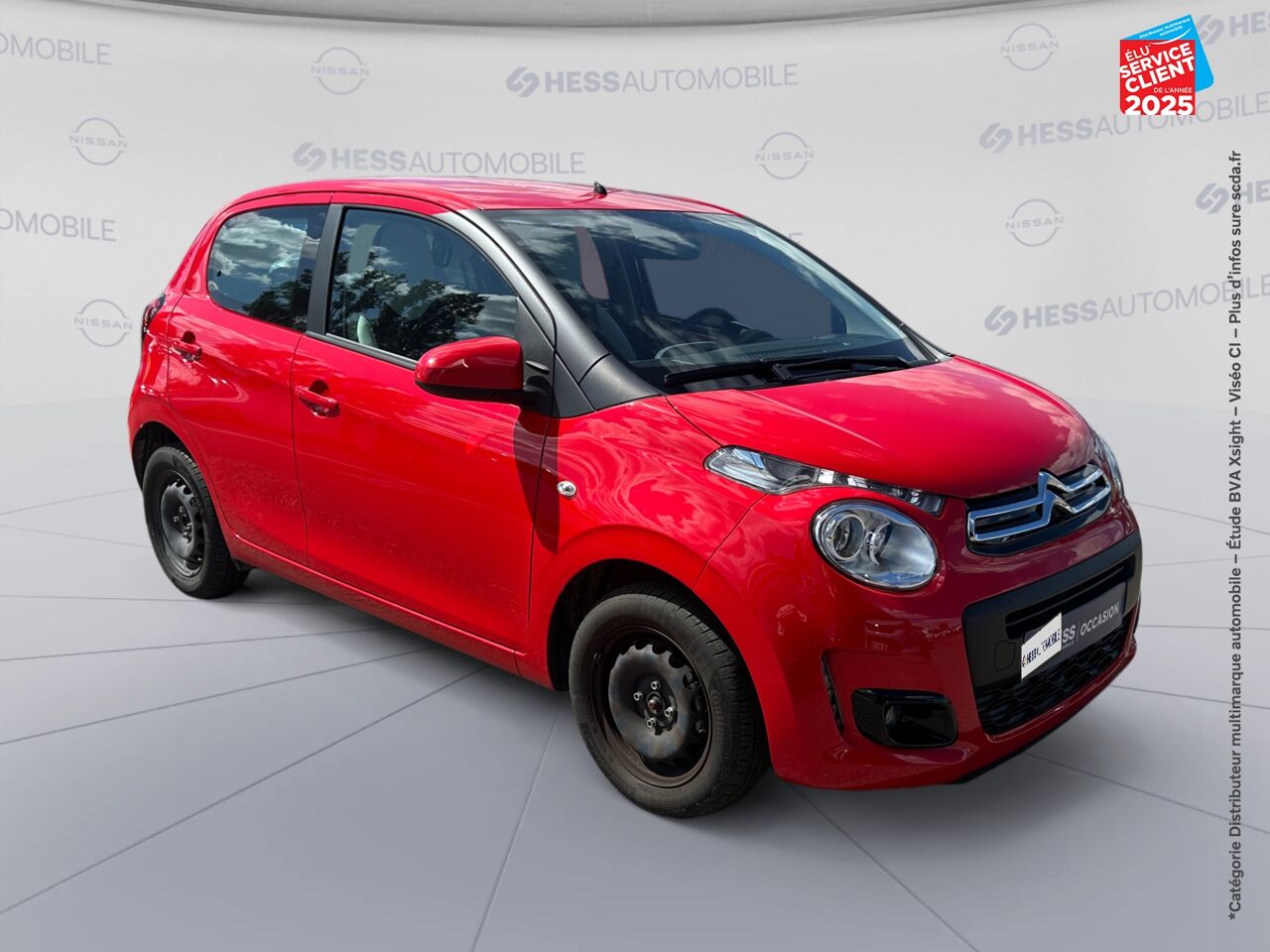 Véhicule d'occasion CITROEN C1 VTI 72 SS LIVE 5P E6.D CAMERA chez Toyota Thionville