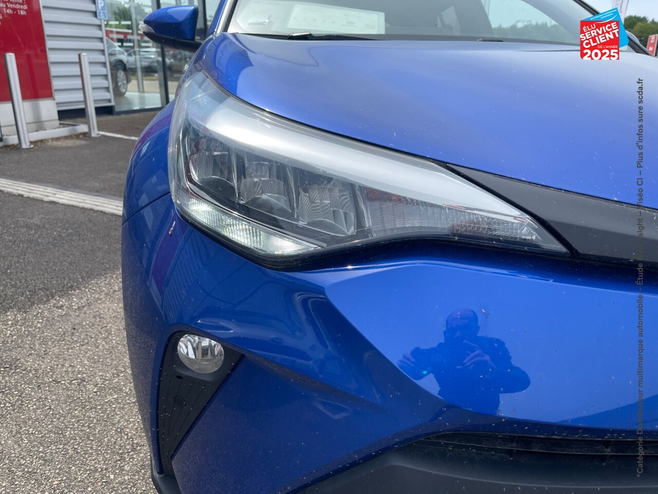 Véhicule d'occasion TOYOTA C-HR 1.8 HYBRIDE 122CH DESIGN E-CVT chez Toyota Saint Dizier