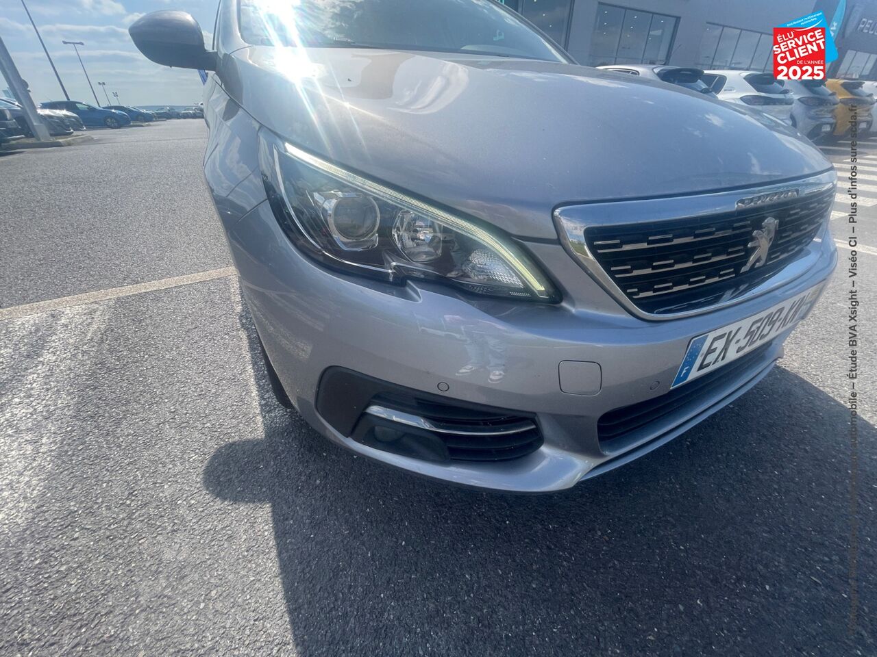 Véhicule d'occasion PEUGEOT 308 1.2 PURETECH 130CH E6.C S/S ALLURE EAT8 CAMERA chez Dacia Mulhouse