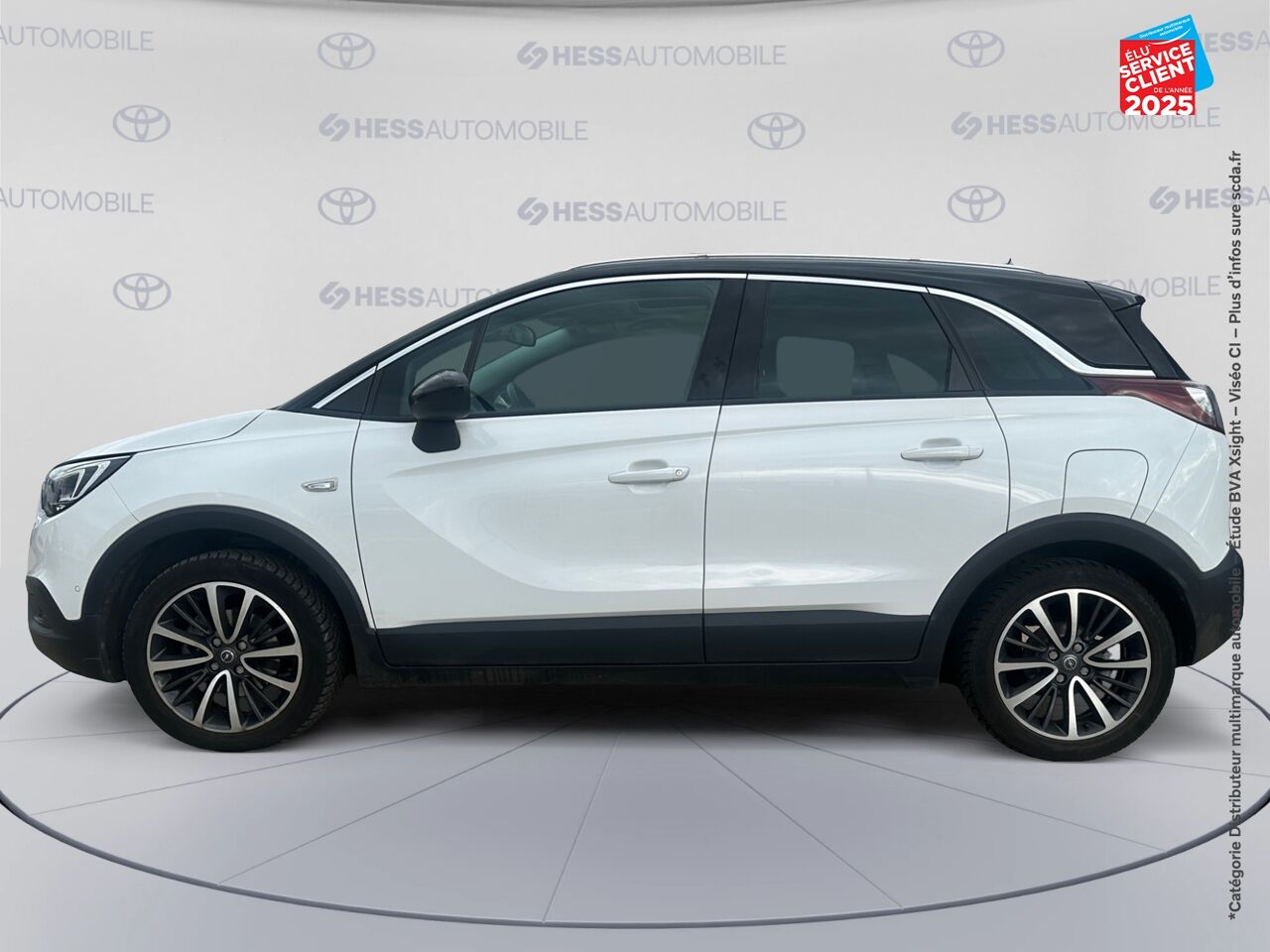 Véhicule d'occasion OPEL CROSSLAND X 1.2 TURBO 110CH ULTIMATE BVA EURO 6D-T CAMERA GPS chez Renault Sélestat