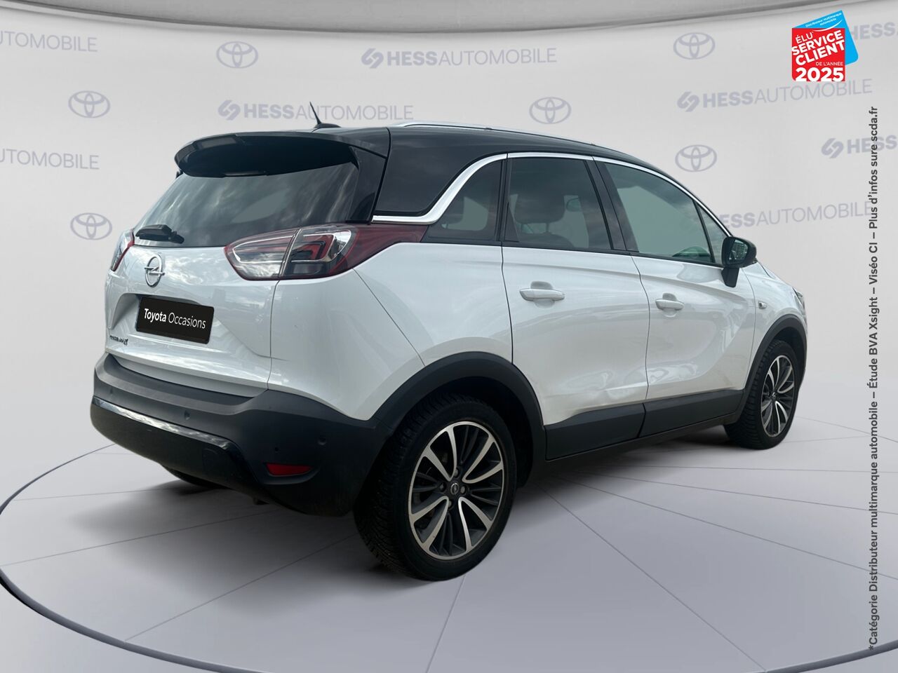 Véhicule d'occasion OPEL CROSSLAND X 1.2 TURBO 110CH ULTIMATE BVA EURO 6D-T CAMERA GPS chez Renault Sélestat