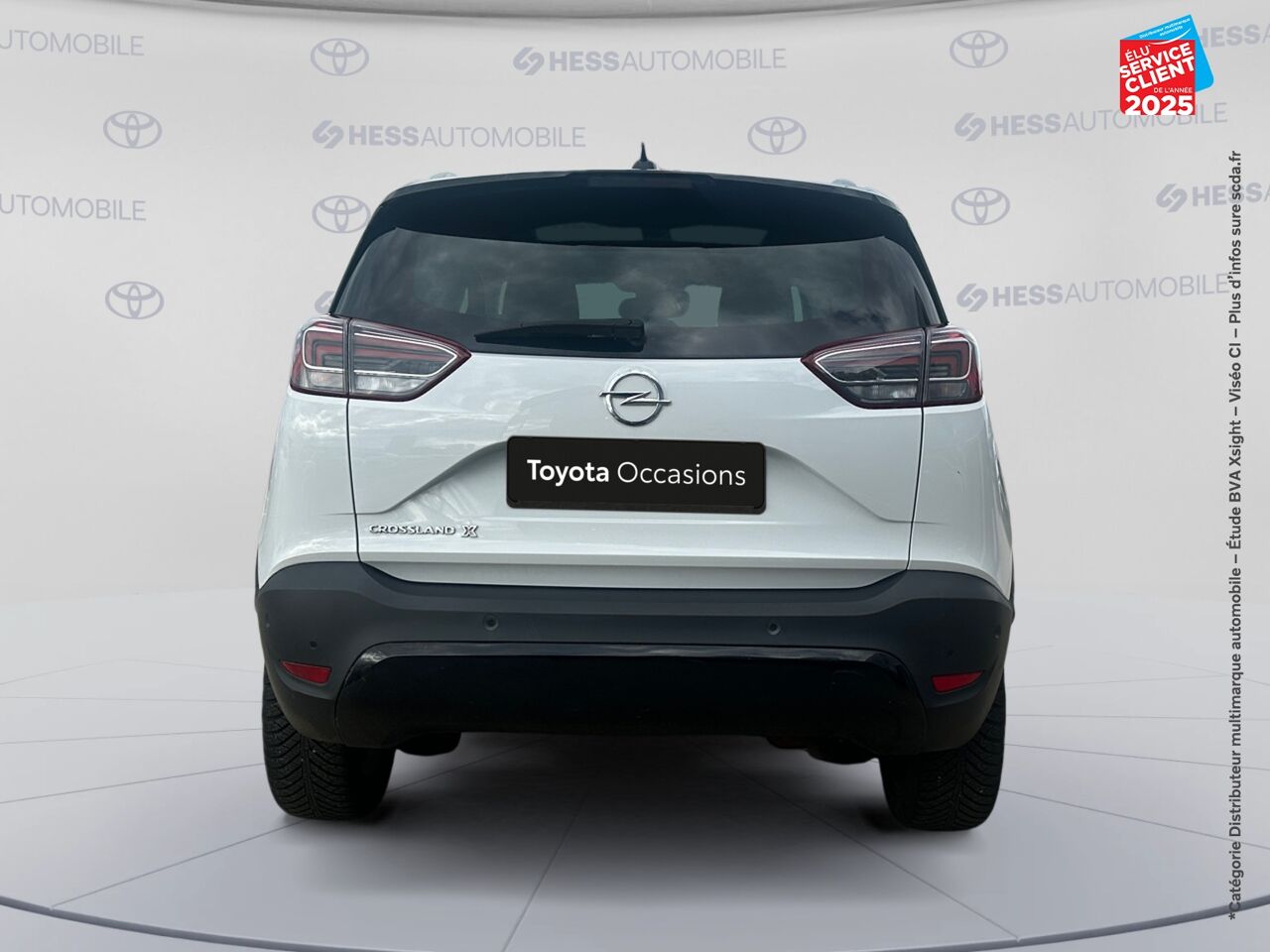 Véhicule d'occasion OPEL CROSSLAND X 1.2 TURBO 110CH ULTIMATE BVA EURO 6D-T CAMERA GPS chez Renault Sélestat