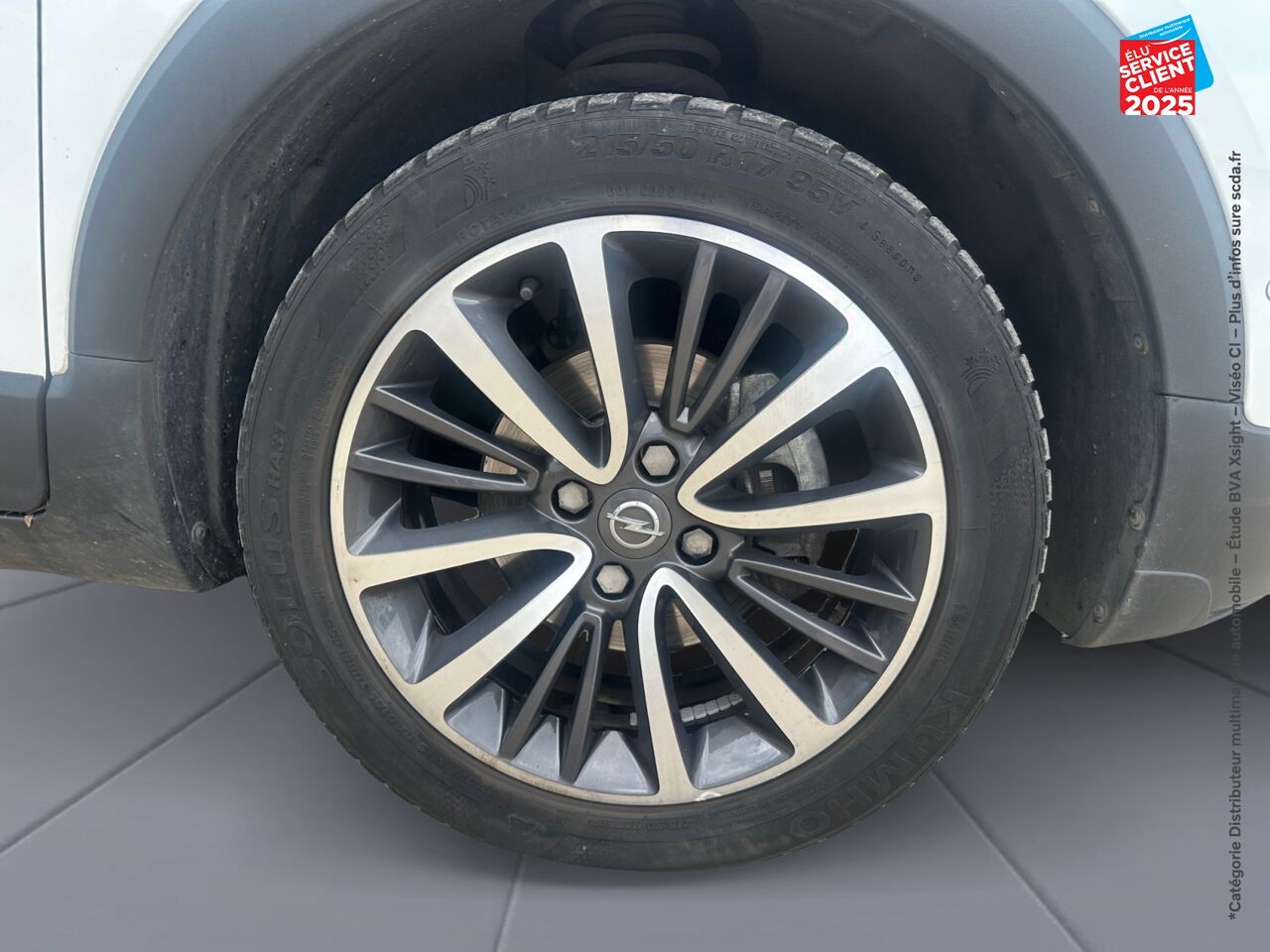 Véhicule d'occasion OPEL CROSSLAND X 1.2 TURBO 110CH ULTIMATE BVA EURO 6D-T CAMERA GPS chez Renault Sélestat