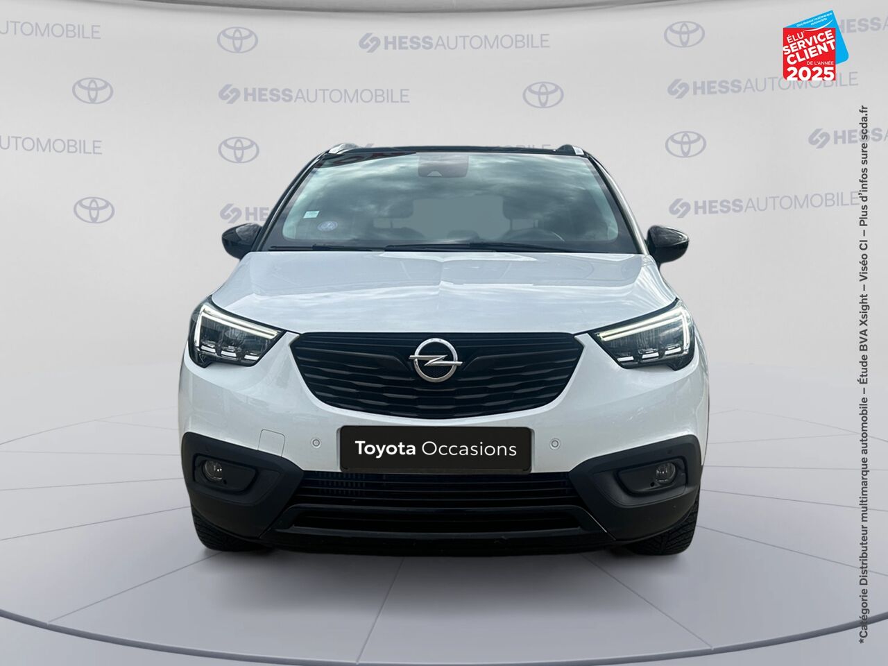 Véhicule d'occasion OPEL CROSSLAND X 1.2 TURBO 110CH ULTIMATE BVA EURO 6D-T CAMERA GPS chez Renault Sélestat