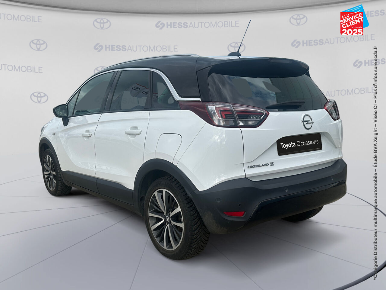 Véhicule d'occasion OPEL CROSSLAND X 1.2 TURBO 110CH ULTIMATE BVA EURO 6D-T CAMERA GPS chez Renault Sélestat