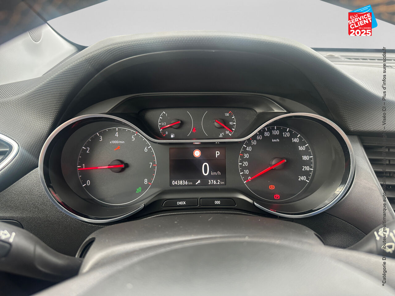 Véhicule d'occasion OPEL CROSSLAND X 1.2 TURBO 110CH ULTIMATE BVA EURO 6D-T CAMERA GPS chez Renault Sélestat
