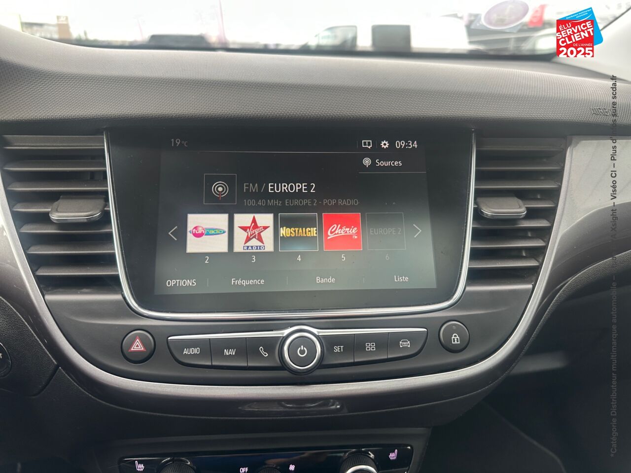 Véhicule d'occasion OPEL CROSSLAND X 1.2 TURBO 110CH ULTIMATE BVA EURO 6D-T CAMERA GPS chez Renault Sélestat