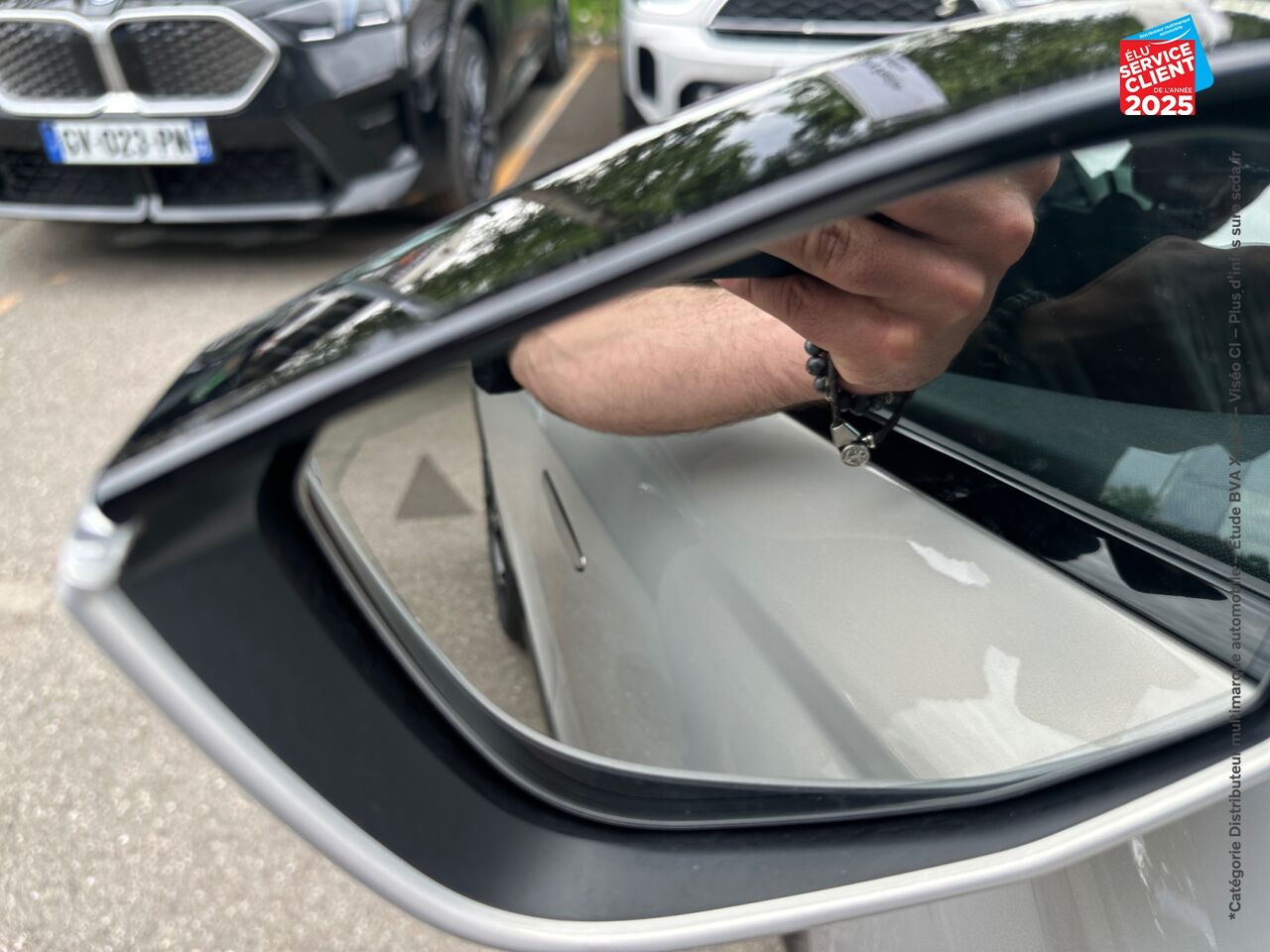 Véhicule d'occasion DS DS 4 PURETECH 130CH CROSS RIVOLI AUTOMATIQUE CUIR CAMERA GPS chez BMW Besançon