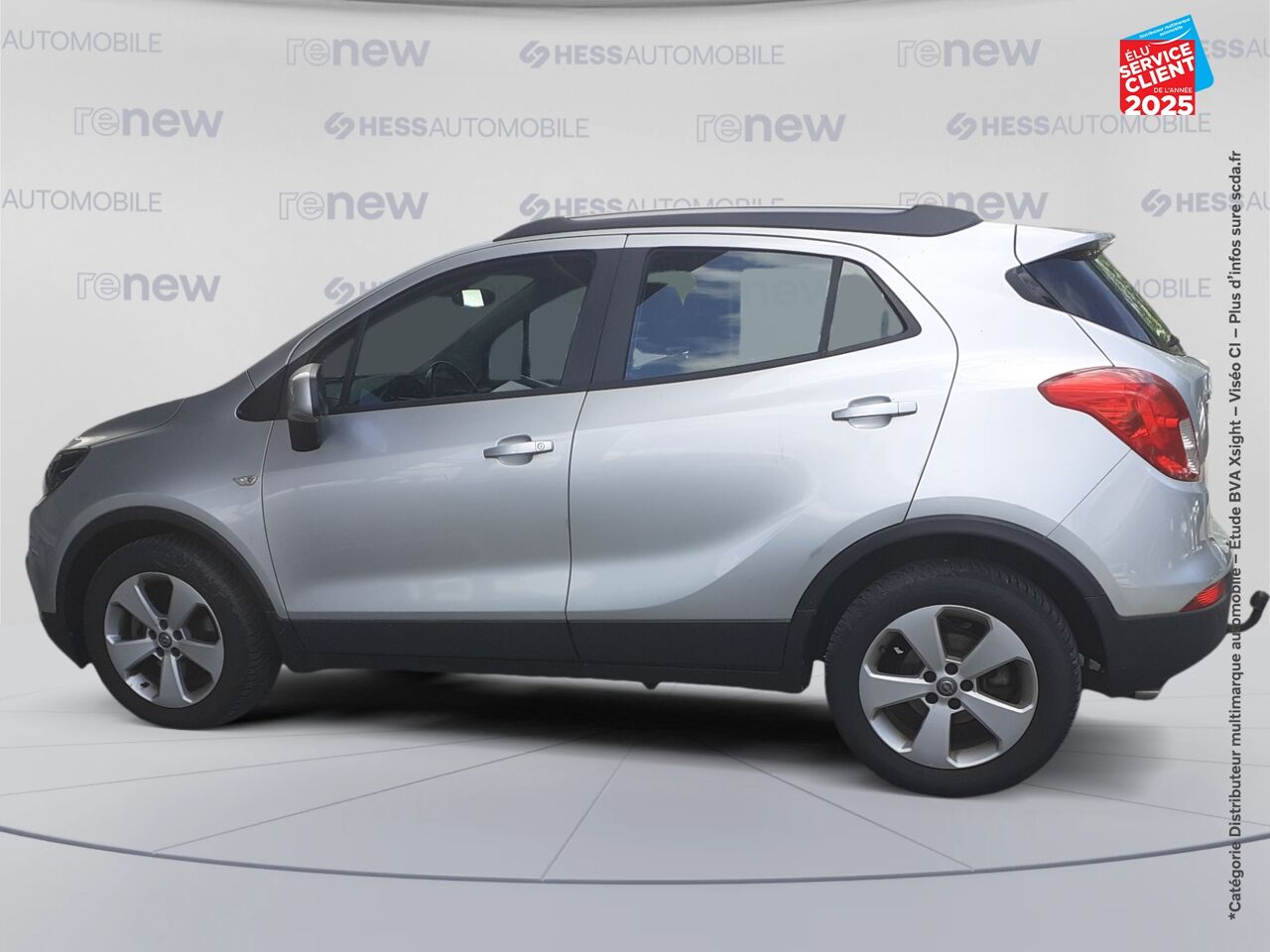 Véhicule d'occasion OPEL MOKKA X 1.6 D 136 BLACK EDITION 4X2 BVA EURO6D-T ATTELAGE chez Toyota Thionville