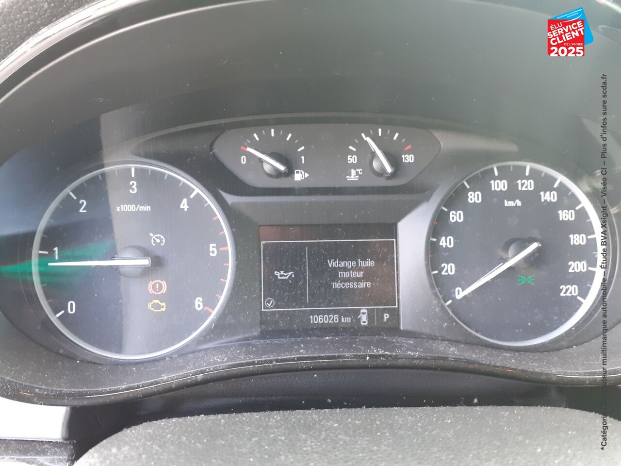 Véhicule d'occasion OPEL MOKKA X 1.6 D 136 BLACK EDITION 4X2 BVA EURO6D-T ATTELAGE chez Toyota Thionville