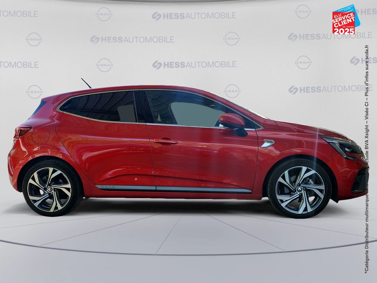 Véhicule d'occasion RENAULT CLIO 1.6 E-TECH HYBRIDE 140CH RS LINE -21N chez Toyota Thionville