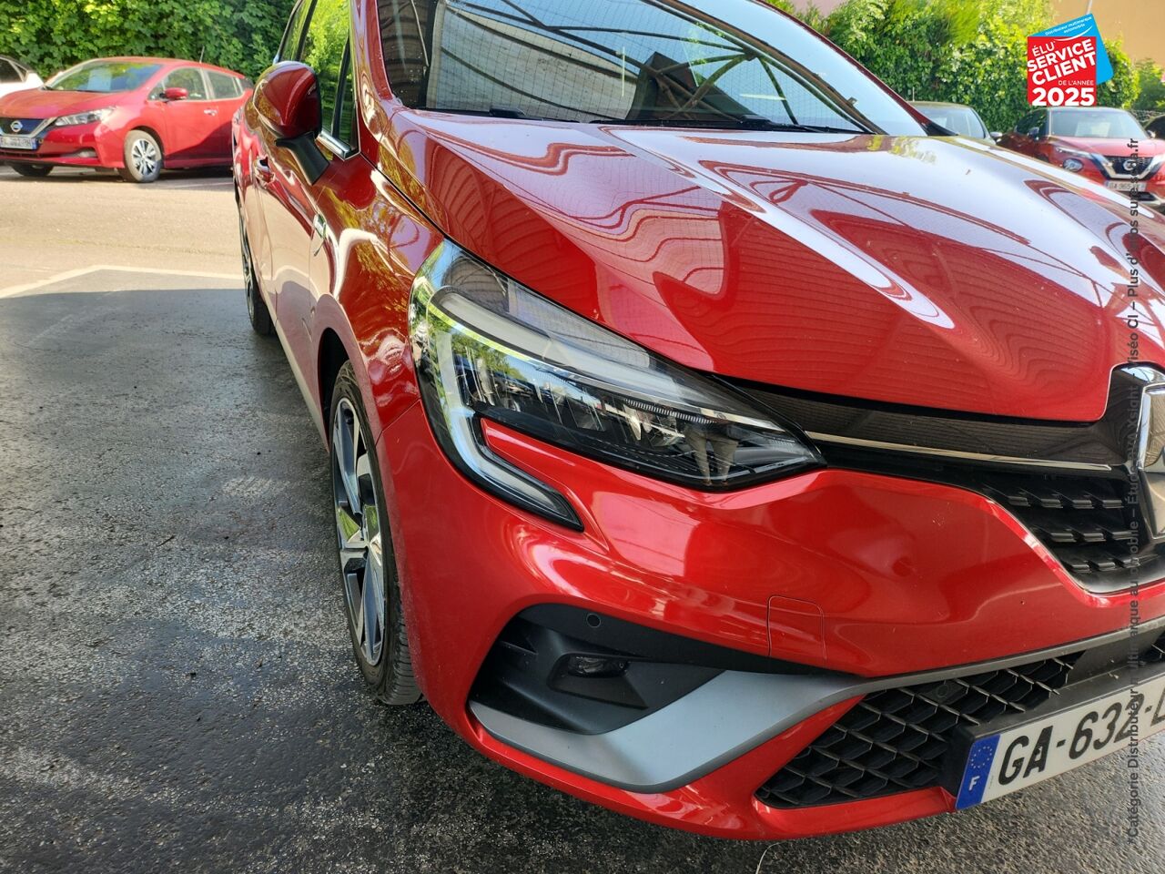 Véhicule d'occasion RENAULT CLIO 1.6 E-TECH HYBRIDE 140CH RS LINE -21N chez Toyota Thionville