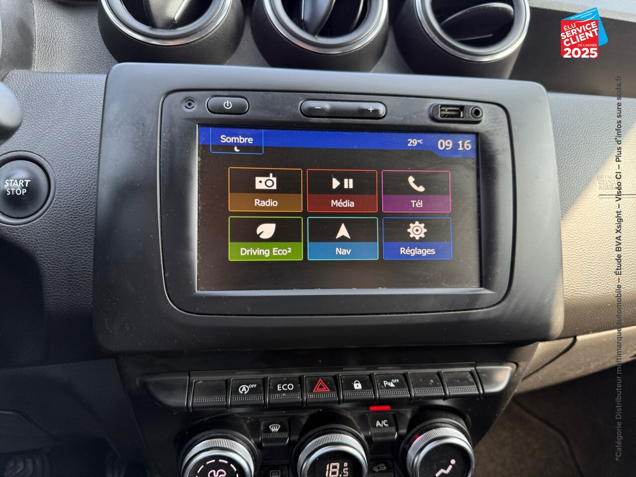 Véhicule d'occasion DACIA DUSTER 1.3 TCE 150CH FAP PRESTIGE 135G 4X2 - 19 chez Opel Bar le Duc