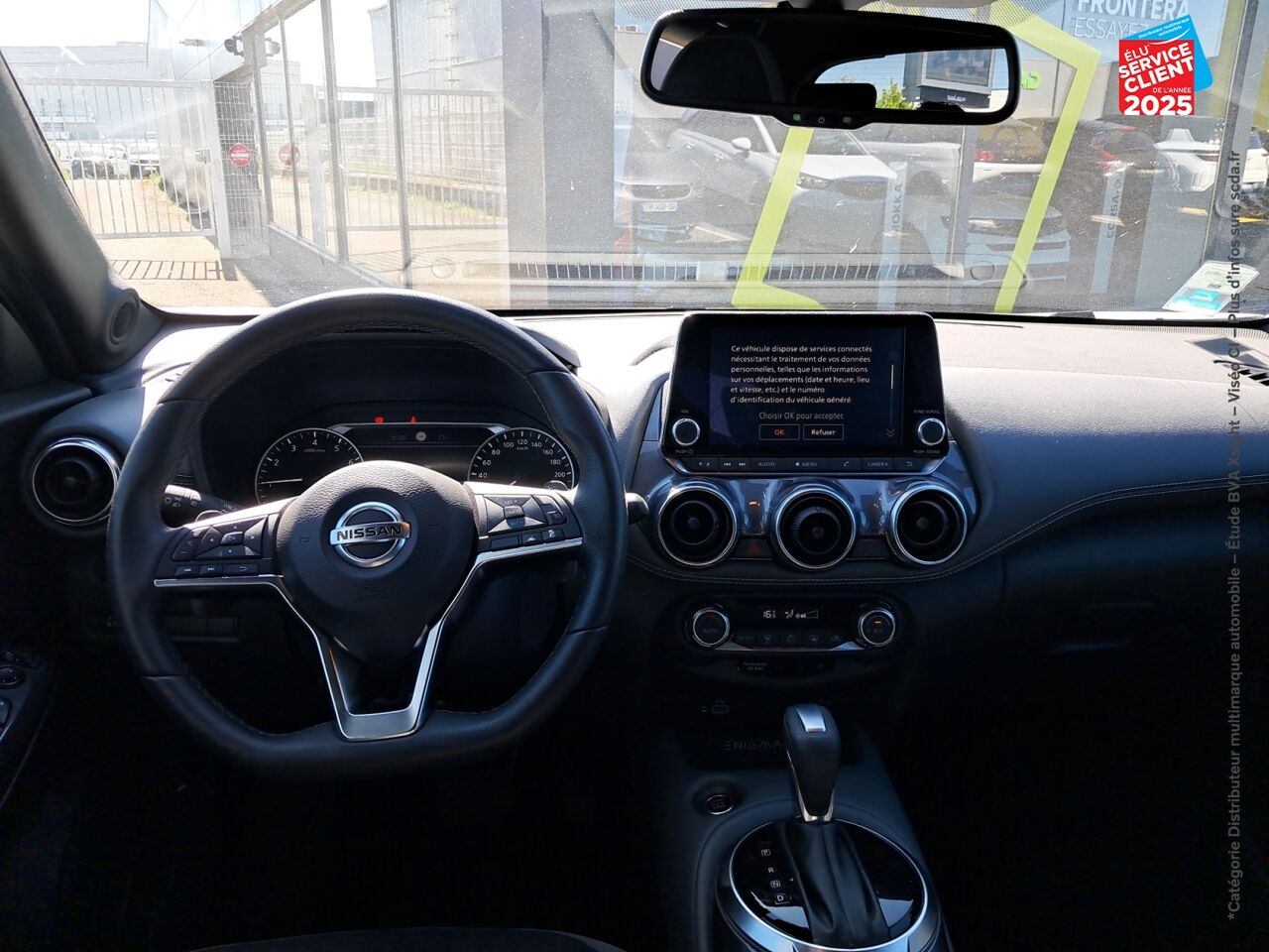 Véhicule d'occasion NISSAN JUKE 1.0 DIG-T 114CH ACENTA DCT 2021 chez Hyundai Chalons