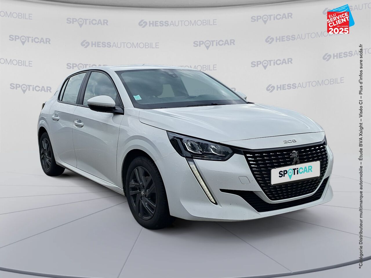 Véhicule d'occasion PEUGEOT 208 1.2 PURETECH 75CH SS ACTIVE PACK chez HESS Automobile