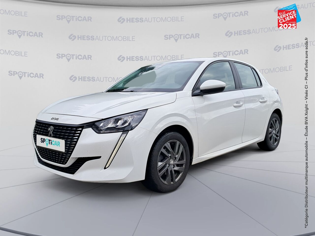 Véhicule d'occasion PEUGEOT 208 1.2 PURETECH 75CH SS ACTIVE PACK chez HESS Automobile