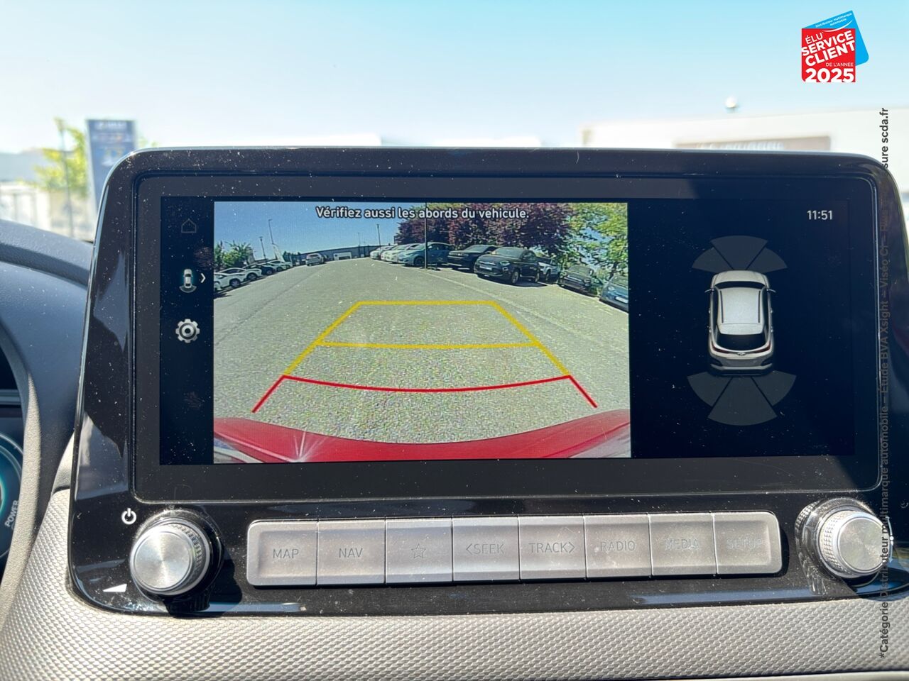 Véhicule d'occasion HYUNDAI KONA ELECTRIC 39KWH - 136CH EXECUTIVE SIEGE CHAUF GPS CAMERA chez Hyundai Reims