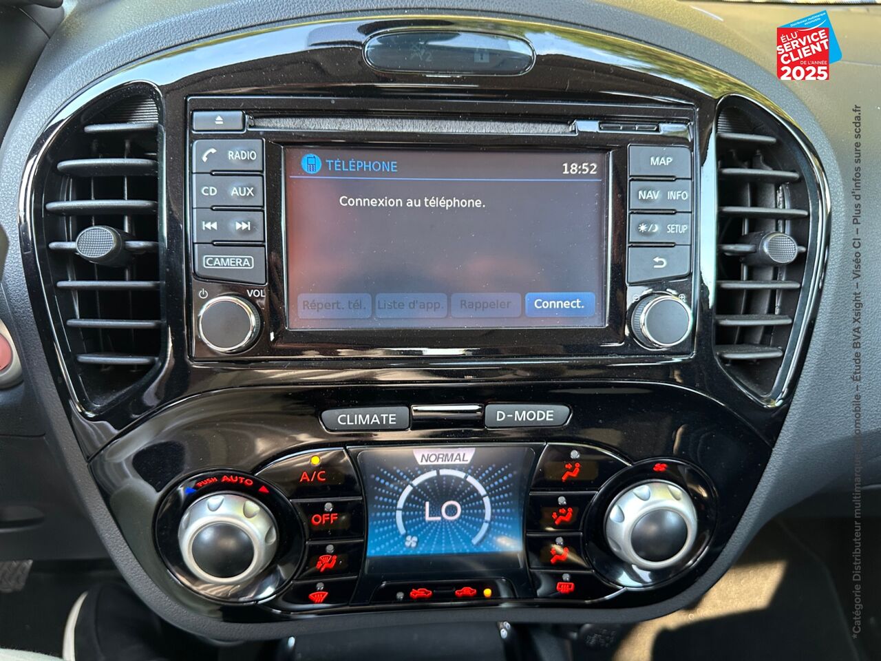 Véhicule d'occasion NISSAN JUKE 1.2 DIG-T 115CH N-CONNECTA 2018 chez Nissan Juke occasion
