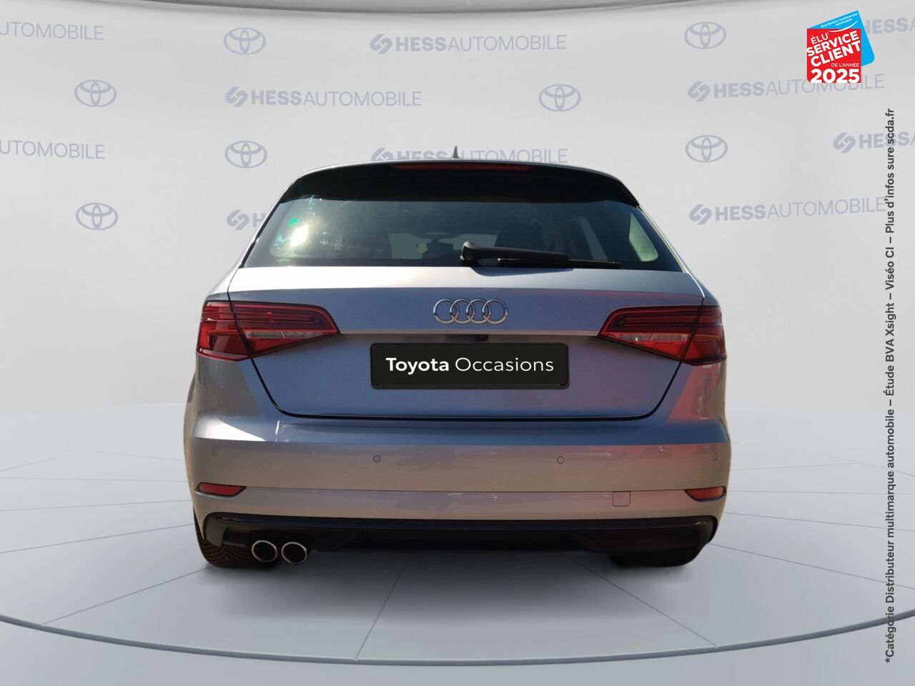 Véhicule d'occasion AUDI A3 SPORTBACK 35 TDI 150CH MIDNIGHT SERIES S TRONIC 7 chez Renault Sélestat