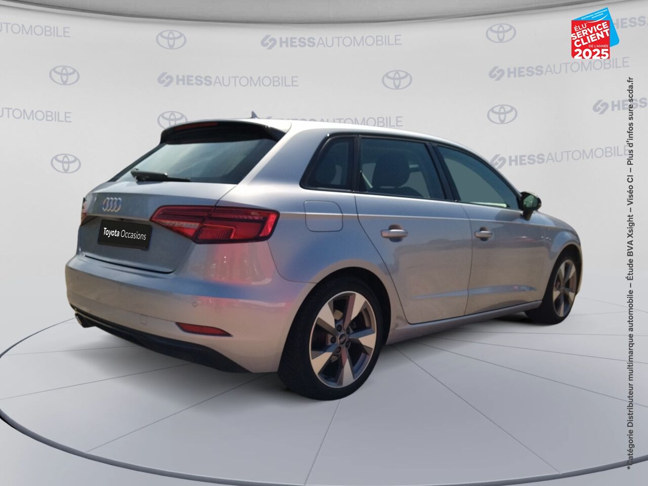Véhicule d'occasion AUDI A3 SPORTBACK 35 TDI 150CH MIDNIGHT SERIES S TRONIC 7 chez Renault Sélestat