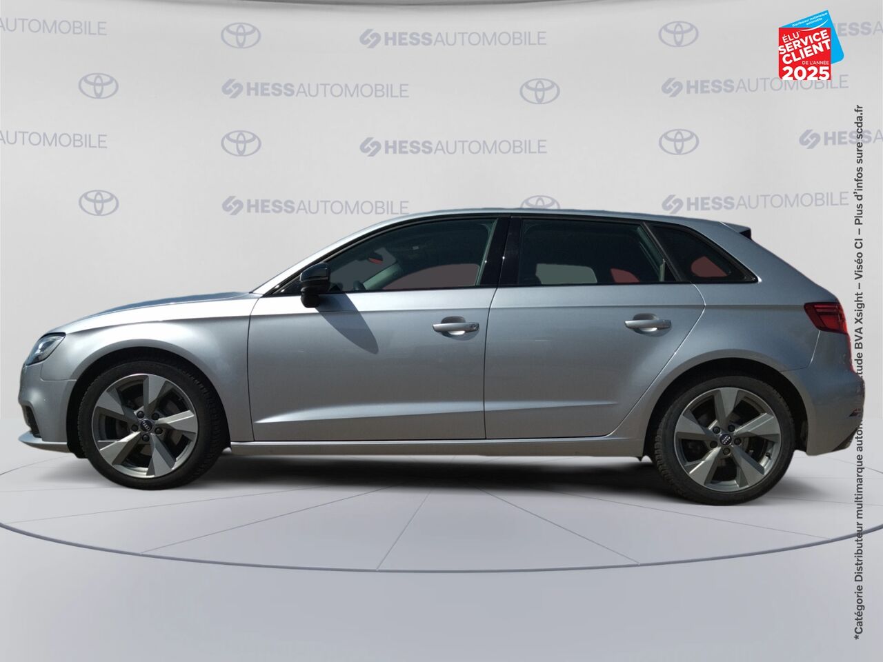 Véhicule d'occasion AUDI A3 SPORTBACK 35 TDI 150CH MIDNIGHT SERIES S TRONIC 7 chez Renault Sélestat