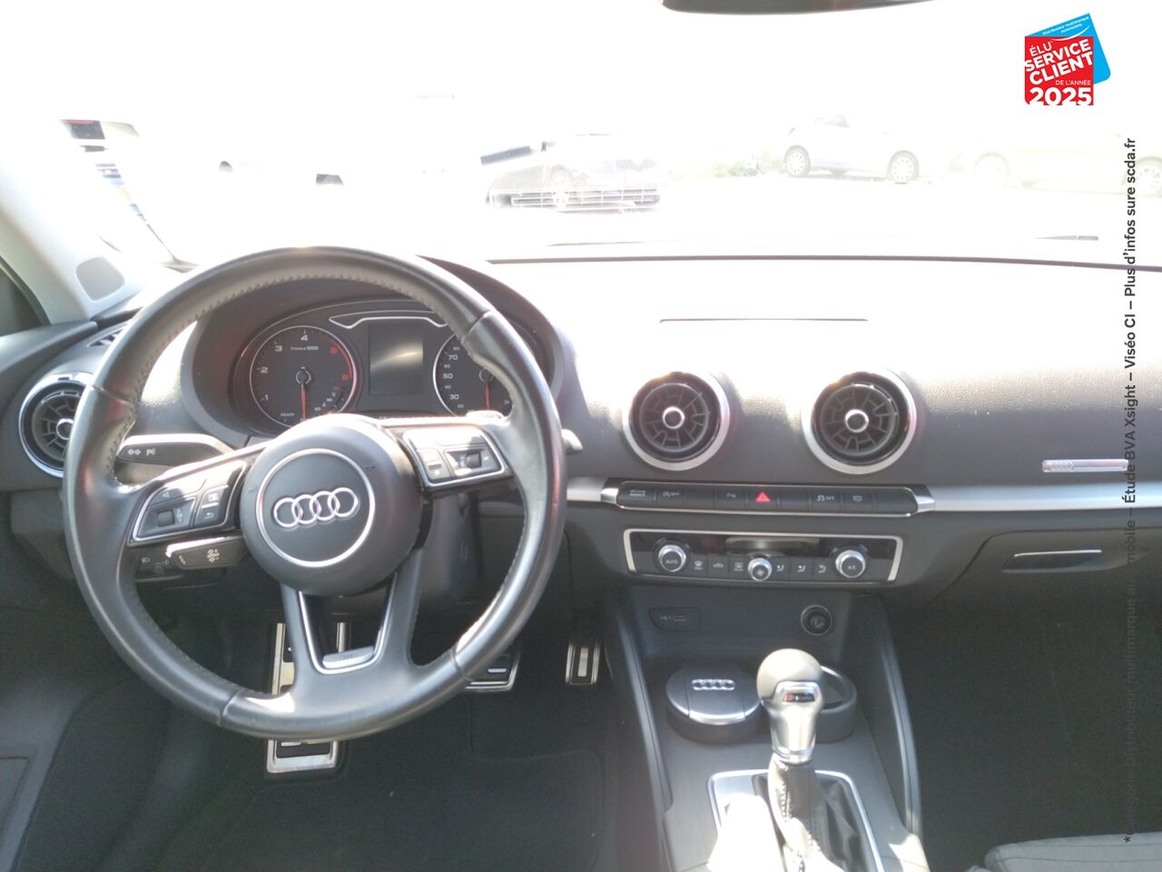 Véhicule d'occasion AUDI A3 SPORTBACK 35 TDI 150CH MIDNIGHT SERIES S TRONIC 7 chez Renault Sélestat