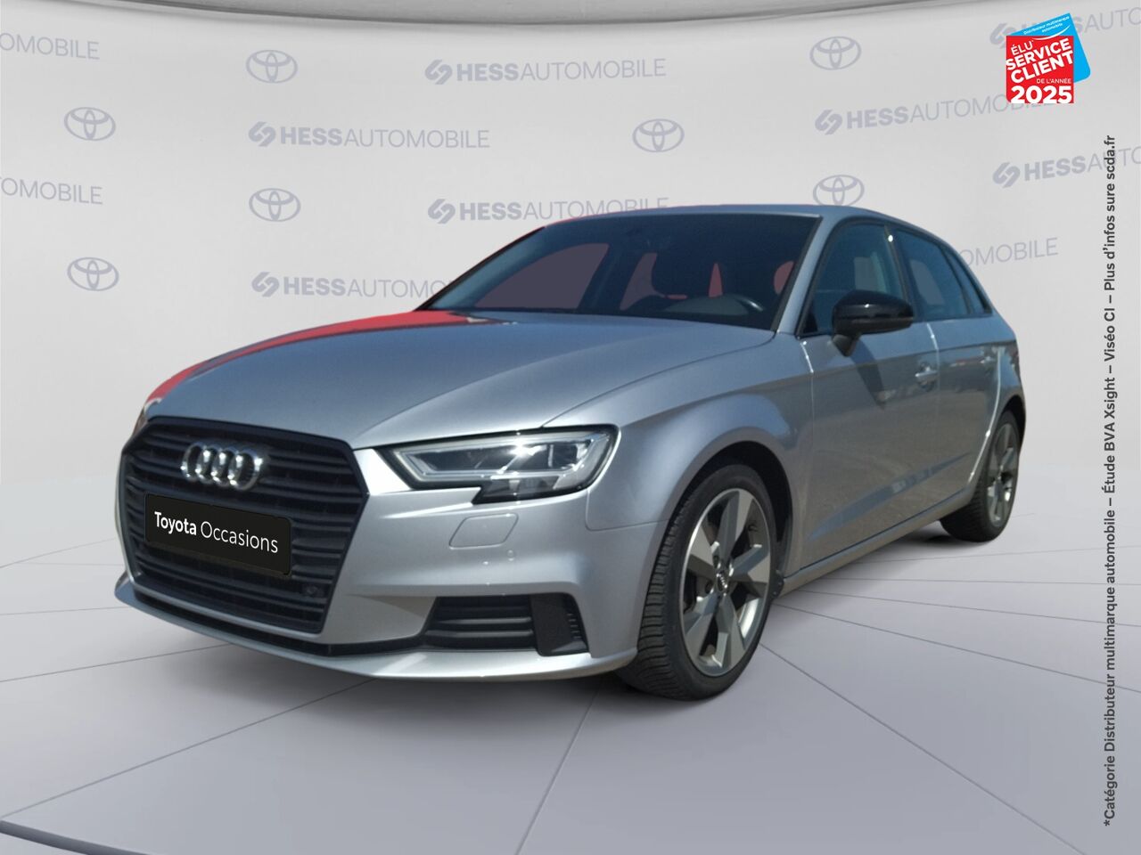 Véhicule d'occasion AUDI A3 SPORTBACK 35 TDI 150CH MIDNIGHT SERIES S TRONIC 7 chez Renault Sélestat