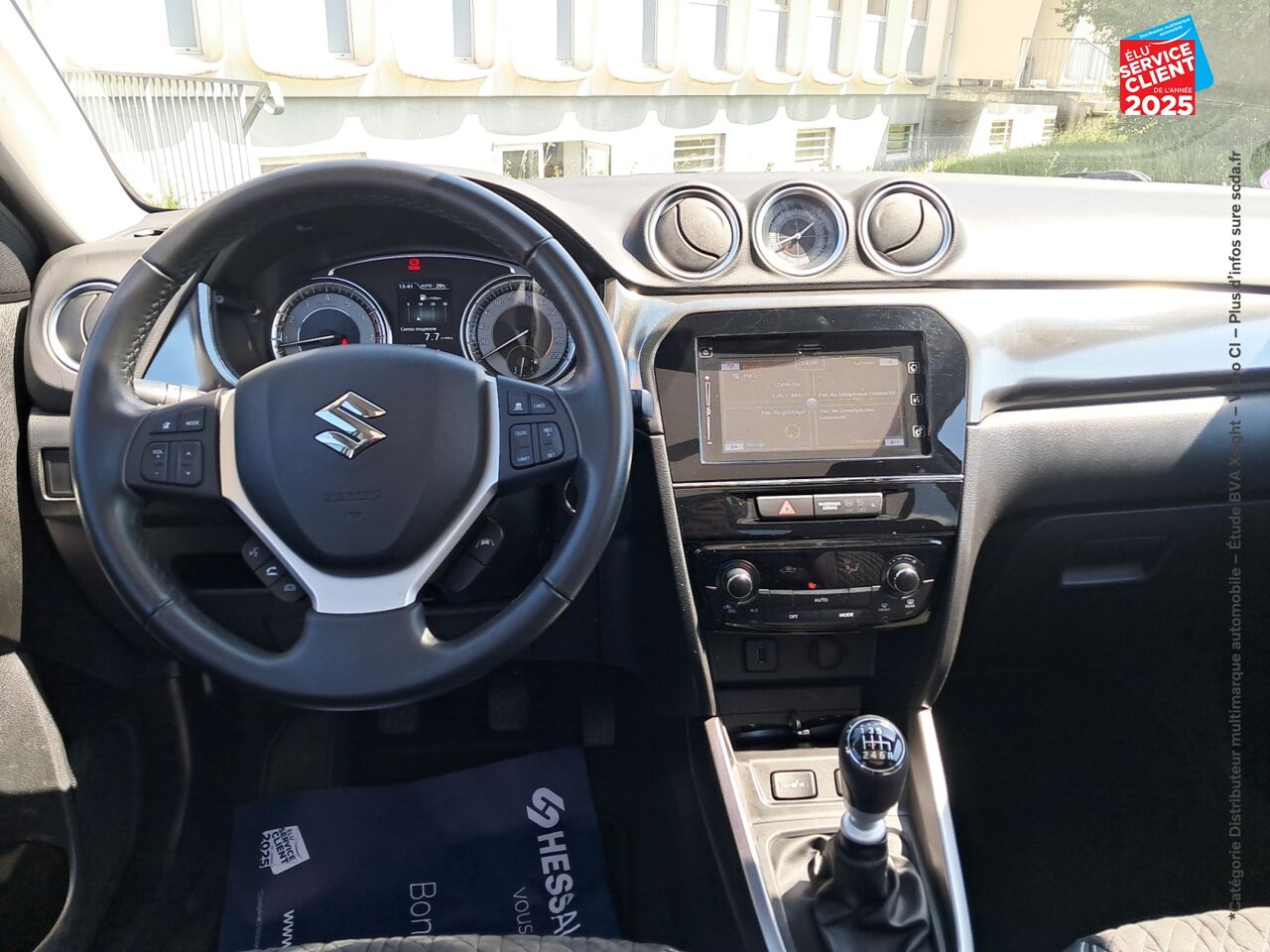 Véhicule d'occasion SUZUKI VITARA 1.4 BOOSTERJET HYBRID 129CH STYLE ALLGRIP SIEGE CHAUF chez Renault Saint-Louis
