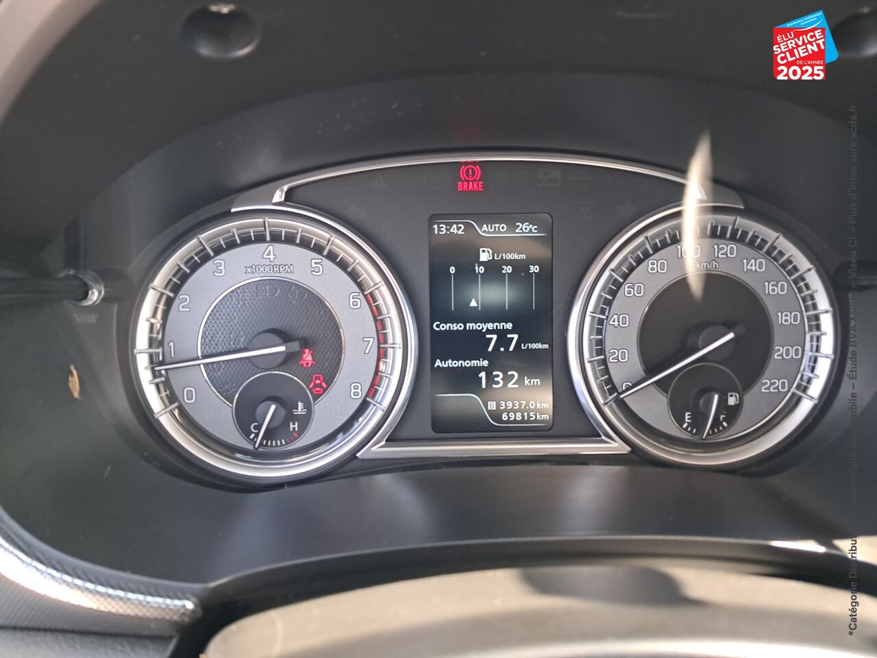 Véhicule d'occasion SUZUKI VITARA 1.4 BOOSTERJET HYBRID 129CH STYLE ALLGRIP SIEGE CHAUF chez Renault Saint-Louis