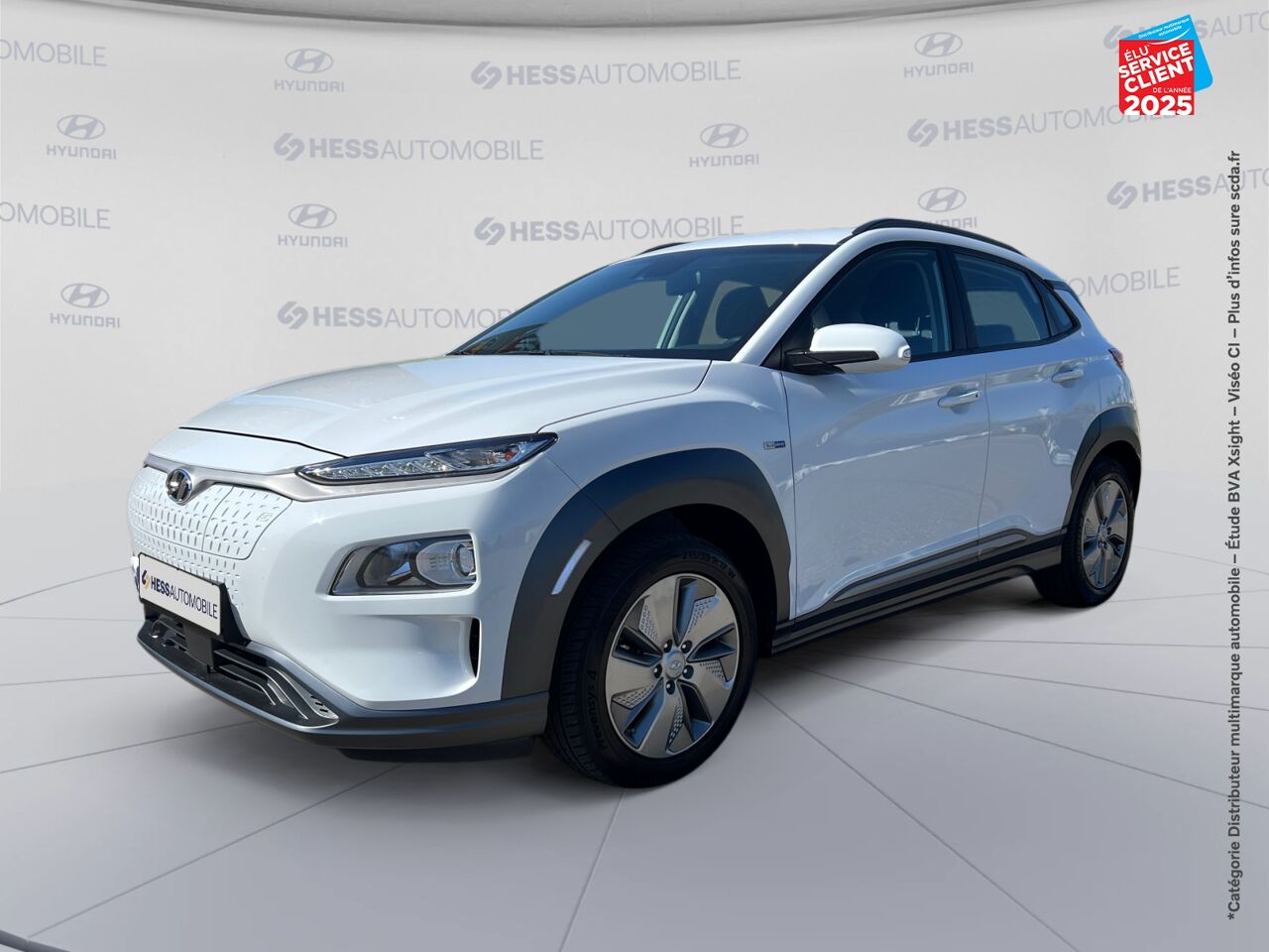 Véhicule d'occasion HYUNDAI KONA ELECTRIC 136CH INTUITIVE EURO6D-T EVAP 2CV CAMERA CARPLAY chez Toyota Sarreguemines