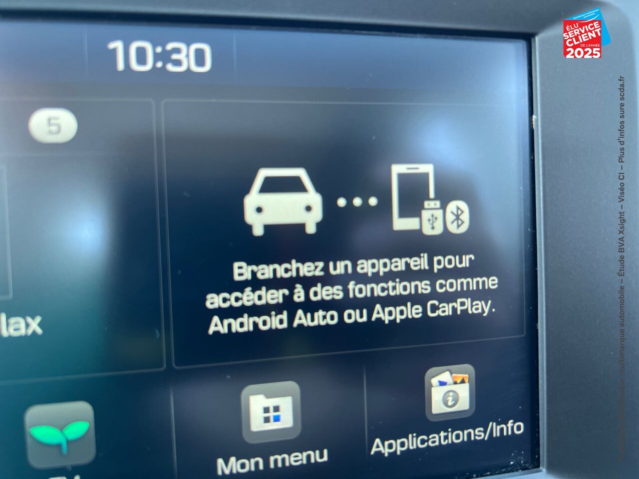 Véhicule d'occasion HYUNDAI KONA ELECTRIC 136CH INTUITIVE EURO6D-T EVAP 2CV CAMERA CARPLAY chez Toyota Sarreguemines