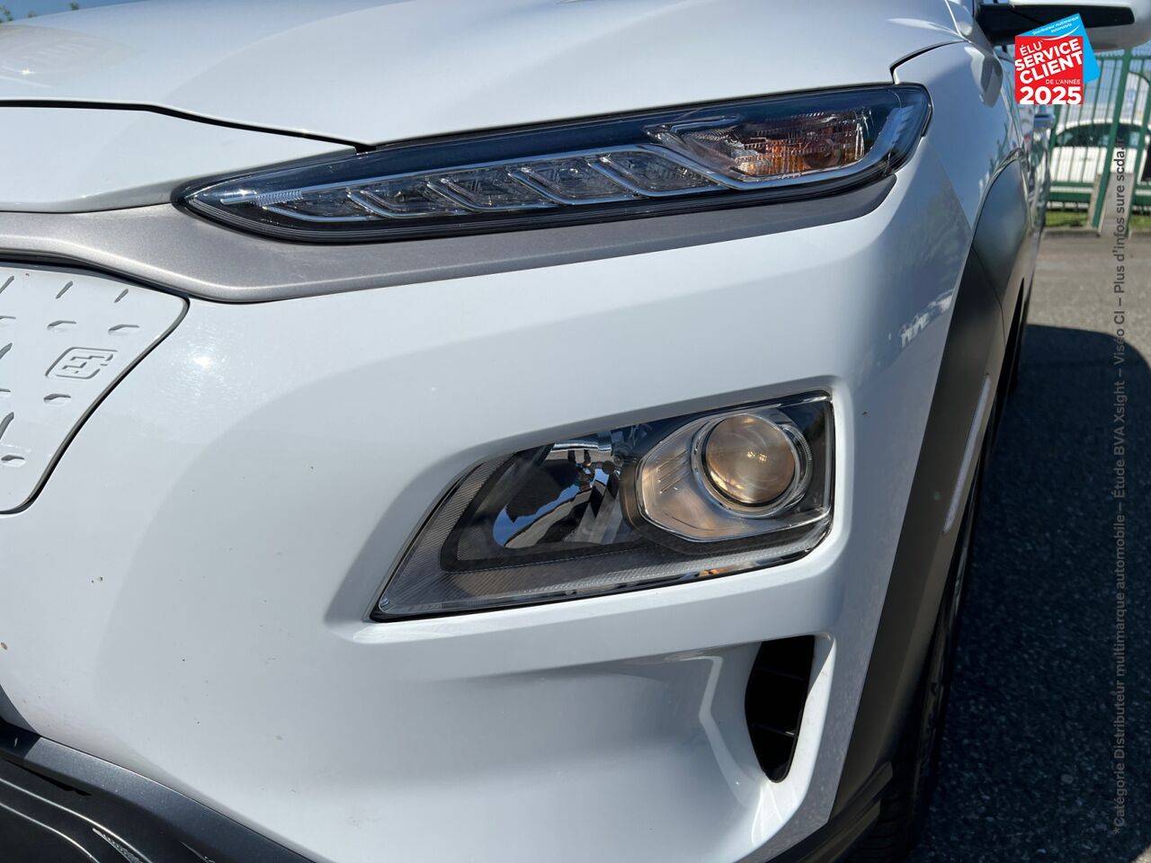 Véhicule d'occasion HYUNDAI KONA ELECTRIC 136CH INTUITIVE EURO6D-T EVAP 2CV CAMERA CARPLAY chez Toyota Sarreguemines