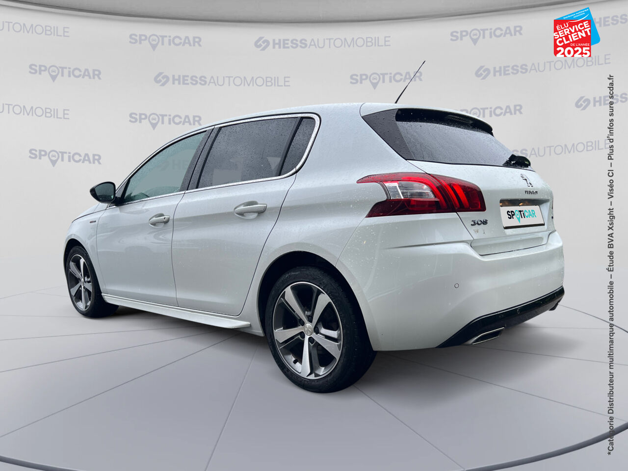 Véhicule d'occasion PEUGEOT 308 1.2 PURETECH 130CH GT LINE SS 5P chez Toyota Bar le Duc