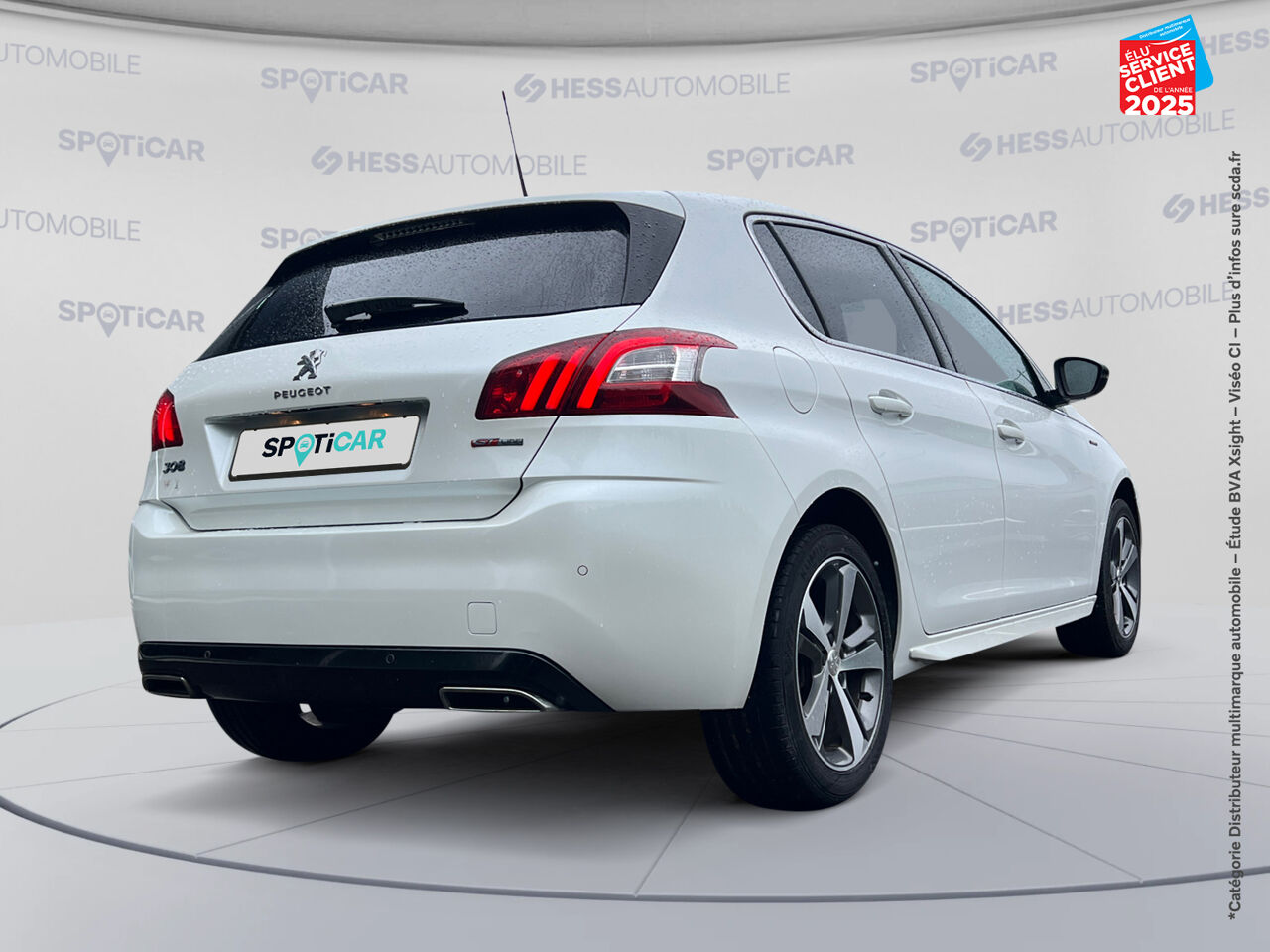 Véhicule d'occasion PEUGEOT 308 1.2 PURETECH 130CH GT LINE SS 5P chez Toyota Bar le Duc