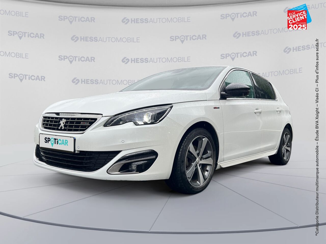 Véhicule d'occasion PEUGEOT 308 1.2 PURETECH 130CH GT LINE SS 5P chez Toyota Bar le Duc