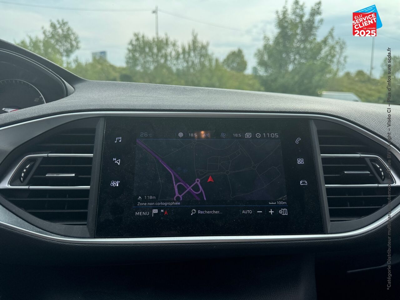 Véhicule d'occasion PEUGEOT 308 1.2 PURETECH 130CH S/S STYLE EAT8 GPS CAMERA CARPLAY chez Fiat Strasbourg