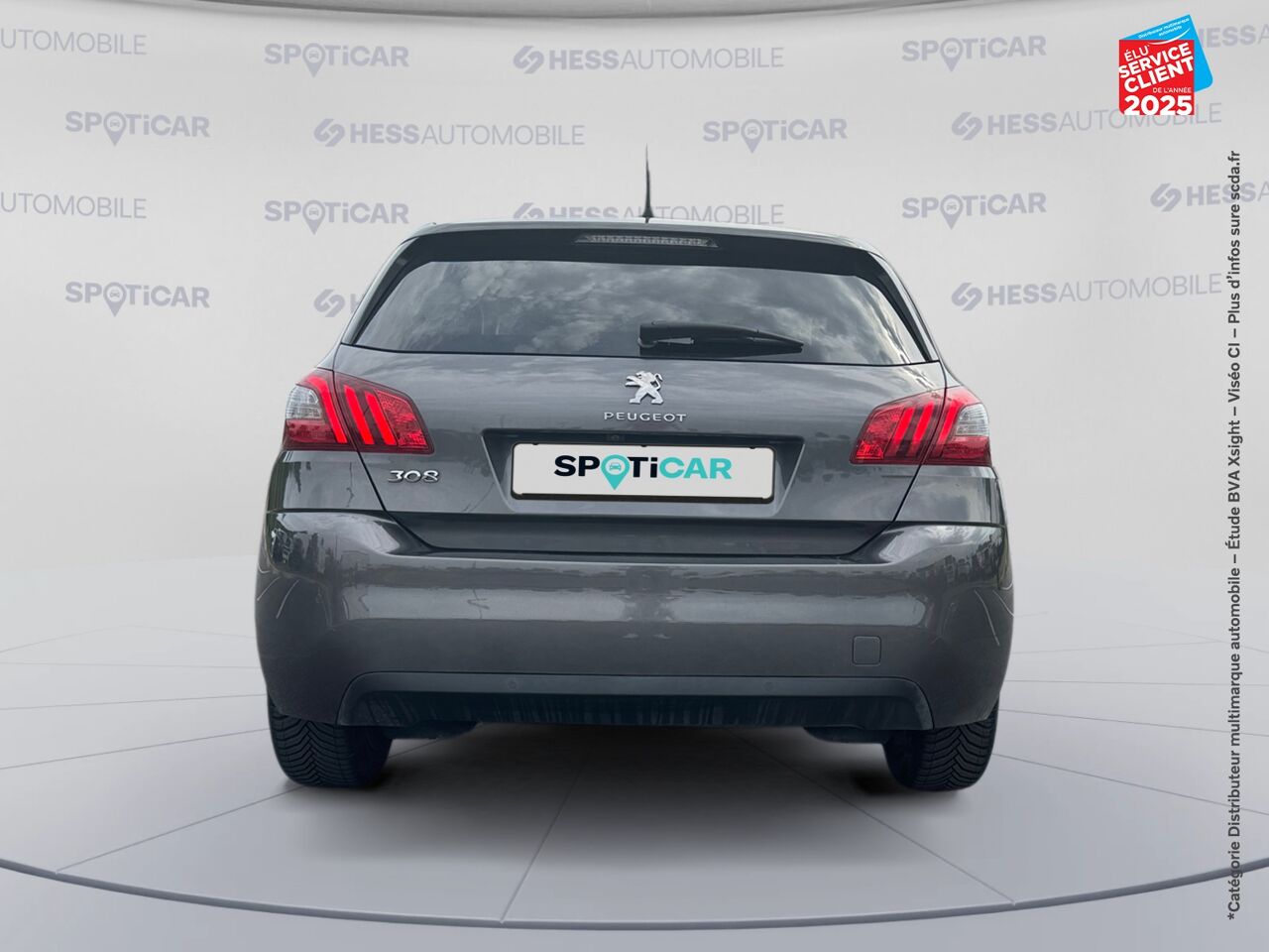 Véhicule d'occasion PEUGEOT 308 1.2 PURETECH 130CH S/S STYLE EAT8 GPS CAMERA CARPLAY chez Fiat Strasbourg