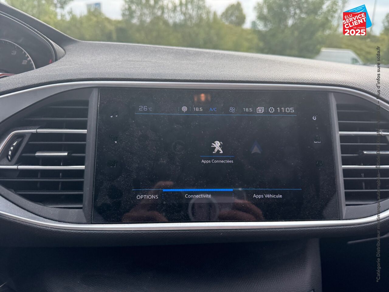 Véhicule d'occasion PEUGEOT 308 1.2 PURETECH 130CH S/S STYLE EAT8 GPS CAMERA CARPLAY chez Fiat Strasbourg