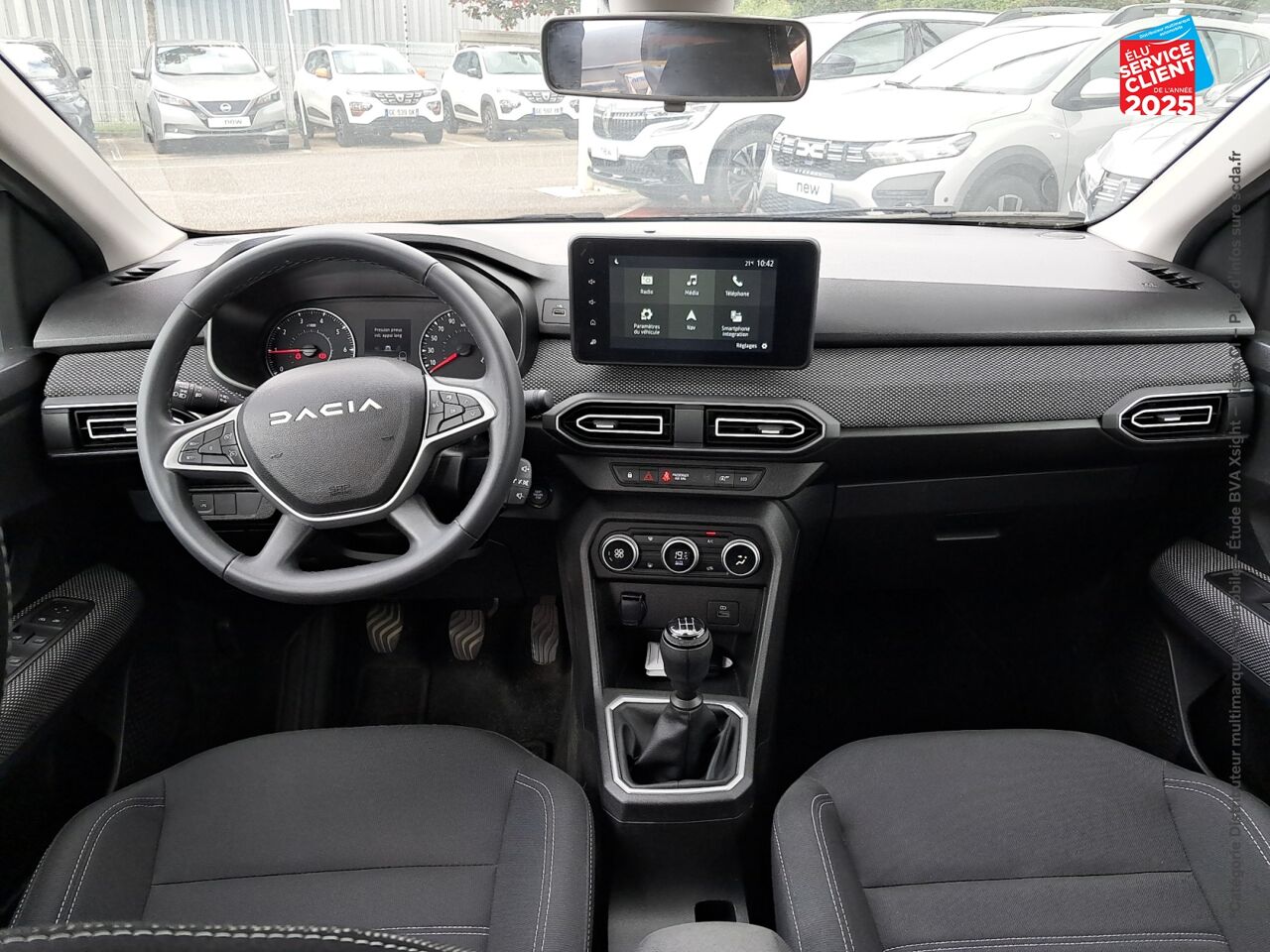 Véhicule d'occasion DACIA SANDERO 1.0 ECO-G 100CH EXPRESSION GPS CAMERA chez Dacia Belfort
