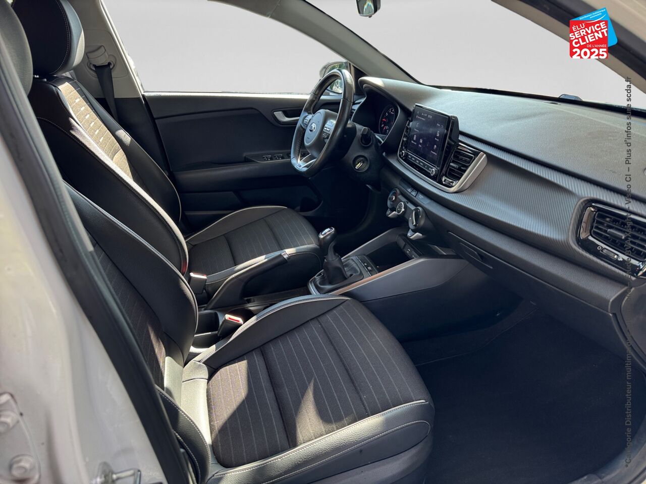 Véhicule d'occasion KIA RIO 1.0 T-GDI 120CH MHEV GT-LINE IBVM6 CARPLAY chez Dacia Strasbourg