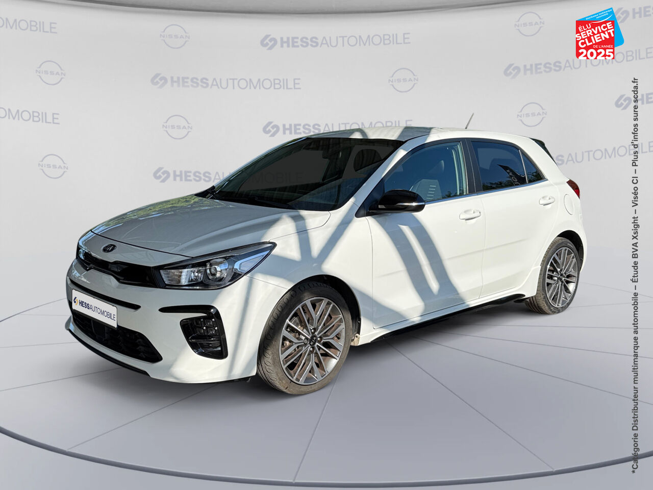 Véhicule d'occasion KIA RIO 1.0 T-GDI 120CH MHEV GT-LINE IBVM6 CARPLAY chez Dacia Strasbourg