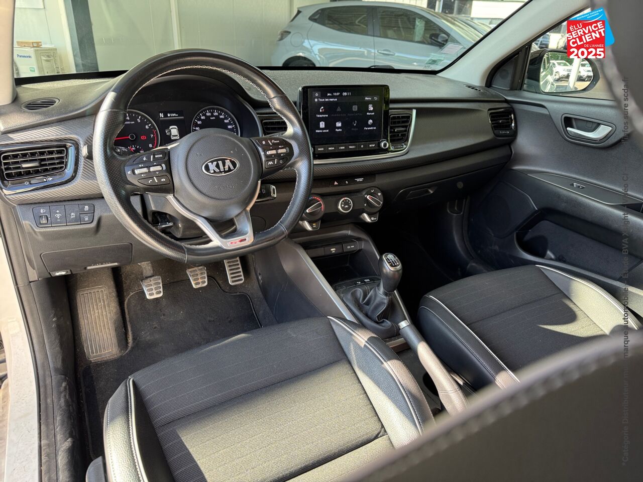 Véhicule d'occasion KIA RIO 1.0 T-GDI 120CH MHEV GT-LINE IBVM6 CARPLAY chez Dacia Strasbourg