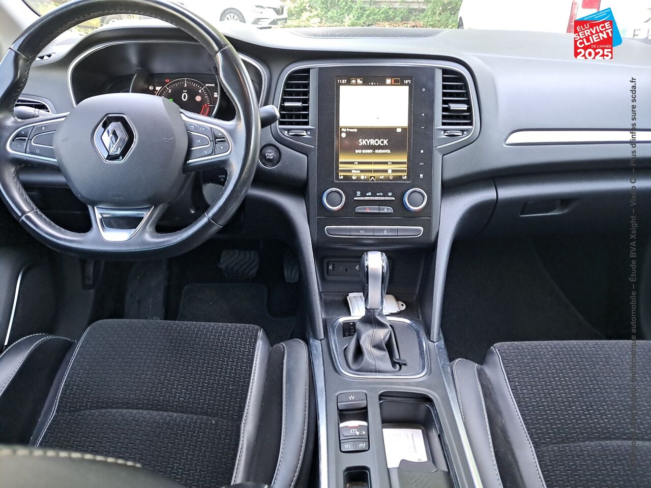 Véhicule d'occasion RENAULT MEGANE 1.5 BLUE DCI 115CH INTENS EDC chez Renault Colmar