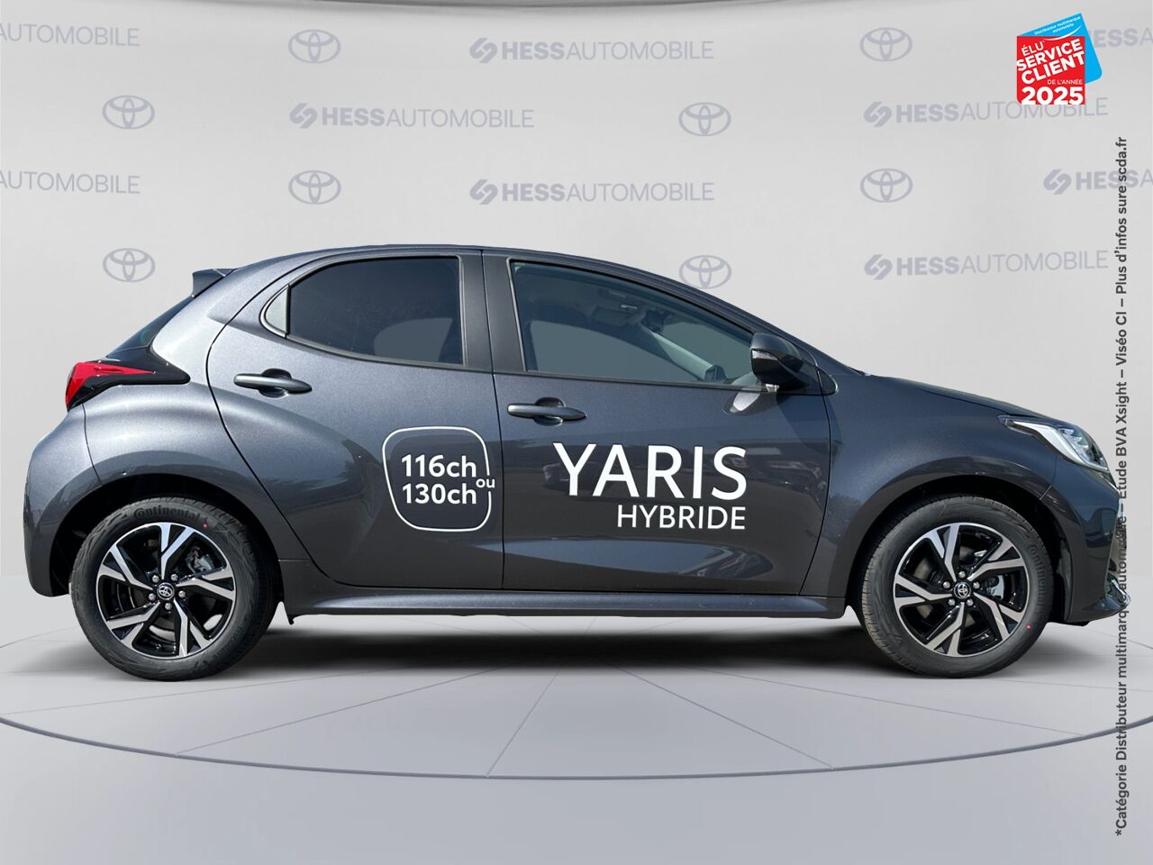 Véhicule d'occasion TOYOTA YARIS 116H DESIGN 5P MY25 chez Toyota Saint Dizier