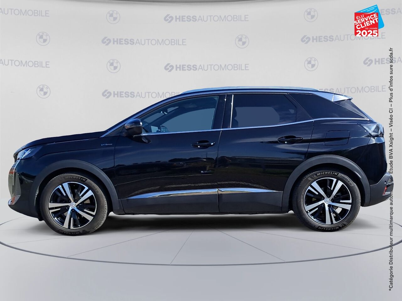 Véhicule d'occasion PEUGEOT 3008 HYBRID 225CH GT PACK E-EAT8 chez BMW Pontarlier