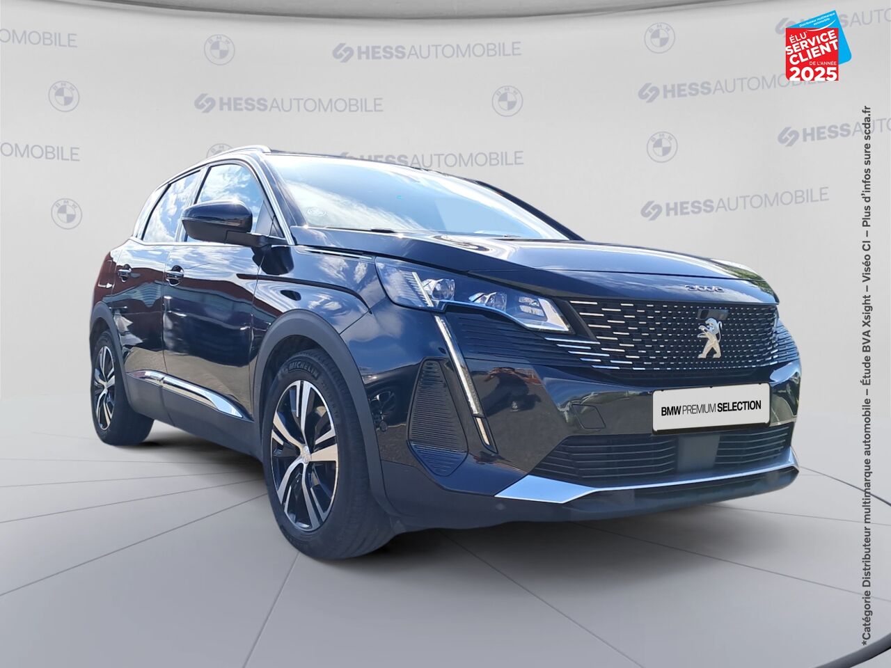 Véhicule d'occasion PEUGEOT 3008 HYBRID 225CH GT PACK E-EAT8 chez BMW Pontarlier