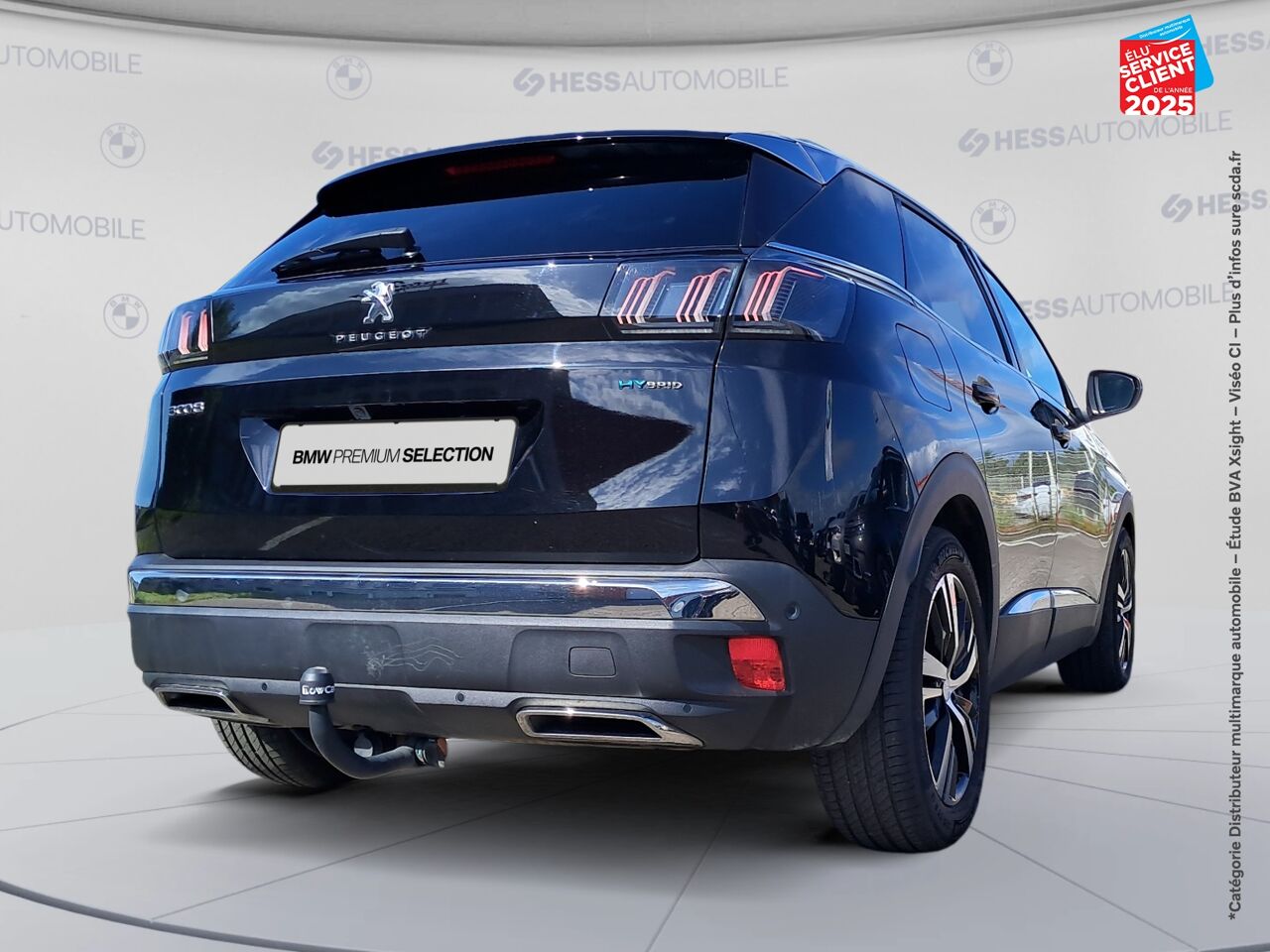Véhicule d'occasion PEUGEOT 3008 HYBRID 225CH GT PACK E-EAT8 chez BMW Pontarlier