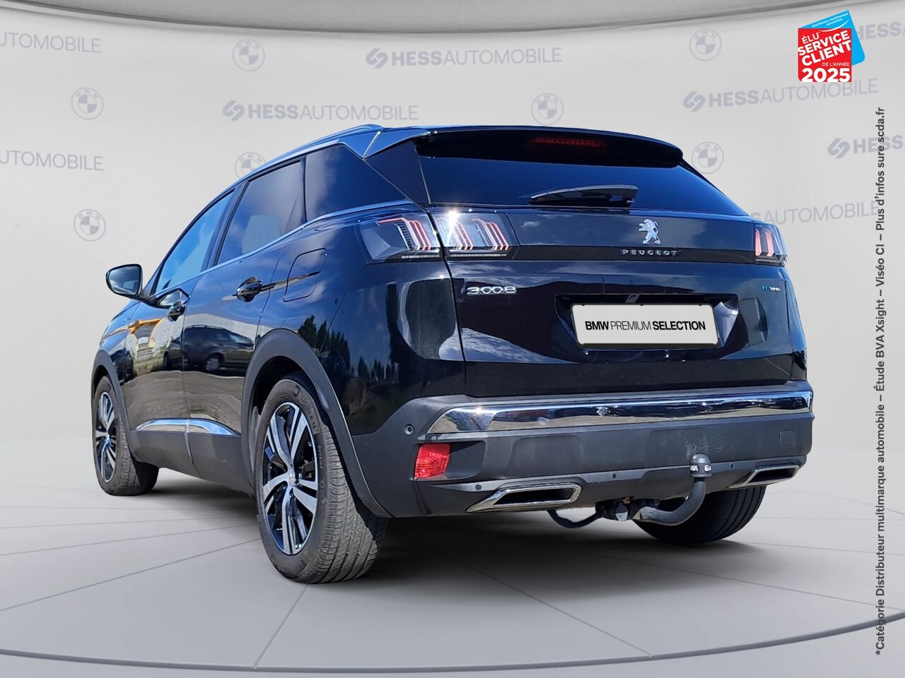 Véhicule d'occasion PEUGEOT 3008 HYBRID 225CH GT PACK E-EAT8 chez BMW Pontarlier